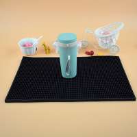 Barmat With Custom Logo Drinking Spill Mats Rubber Bar Mat