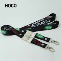 Promotional Polyester Lanyard With Bottle Opener