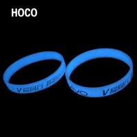 Night Lights Custom Cheap Silicone Wristband